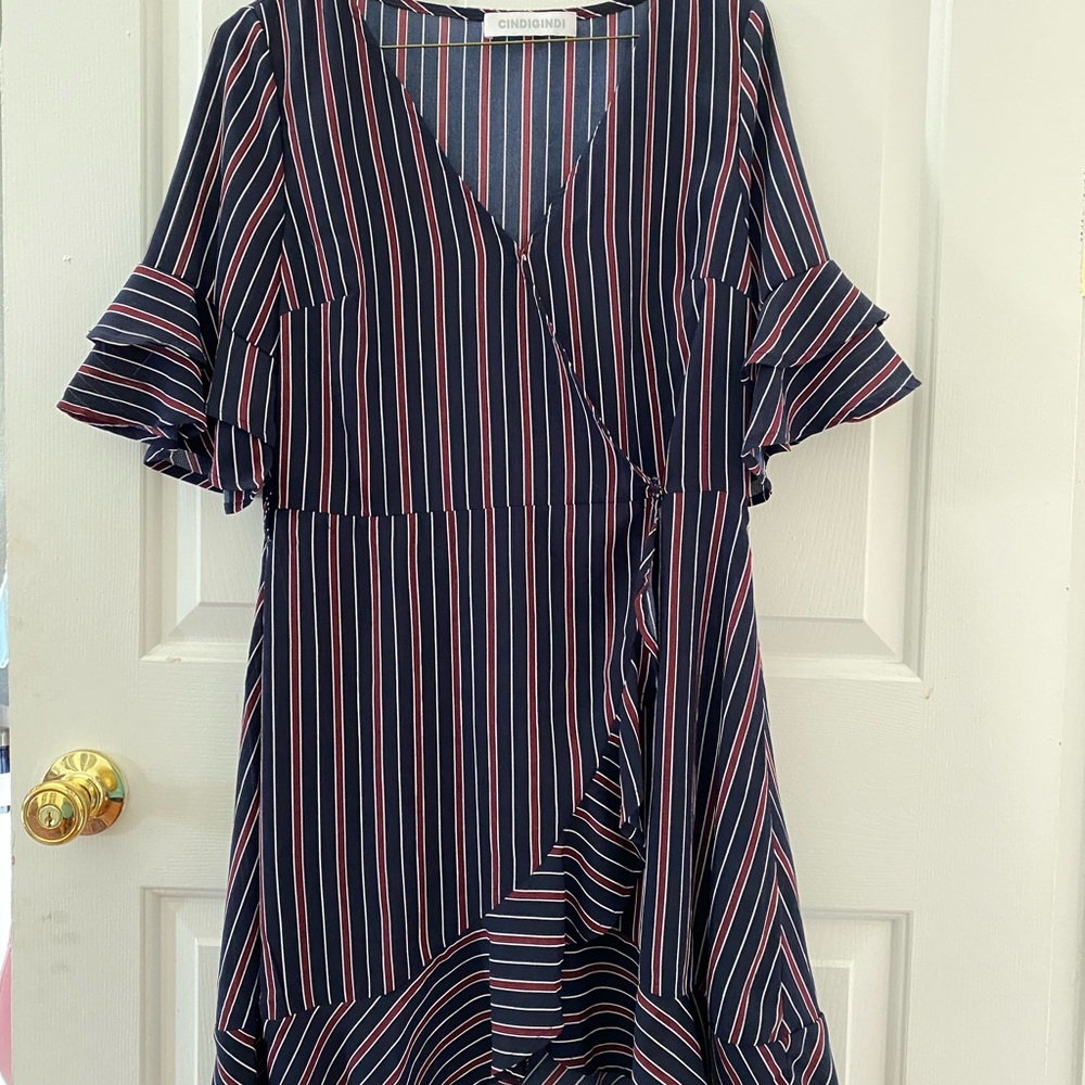 CINDI GINDI Wrap Dress